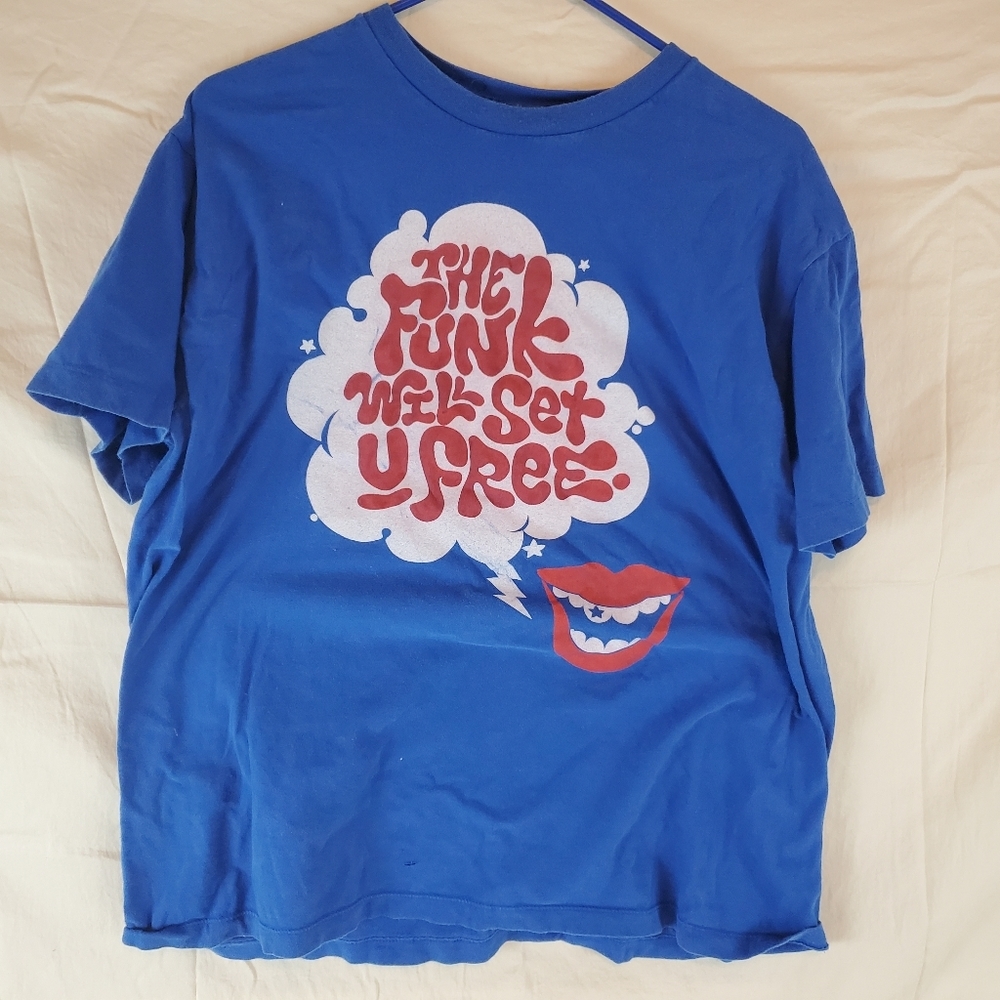 Ubiquity Tee Shirt The Funk Will Set You Free XL